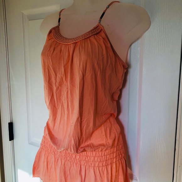 Boho Beachy Peachy Grecian Top - Picture 3 of 5